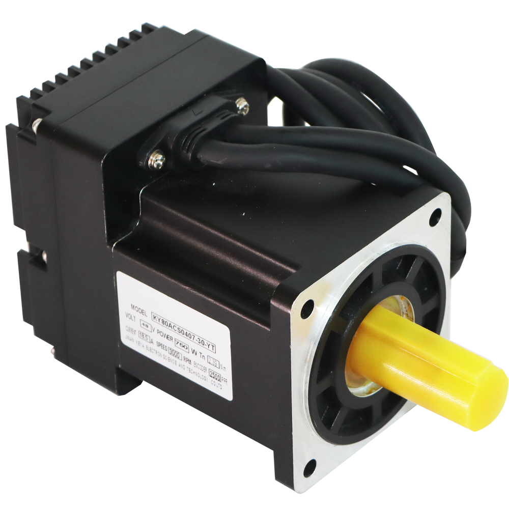 济南科亚低压直流伺服电机：12-96V宽电压，50W-15KW，IP67高防护，赋能多场景智能装备